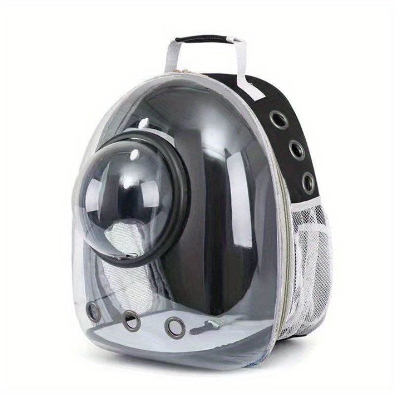 Purrfect Pet Kingdom Cat Bubble Backpack Carrier Black Purrfect Pet Kingdom