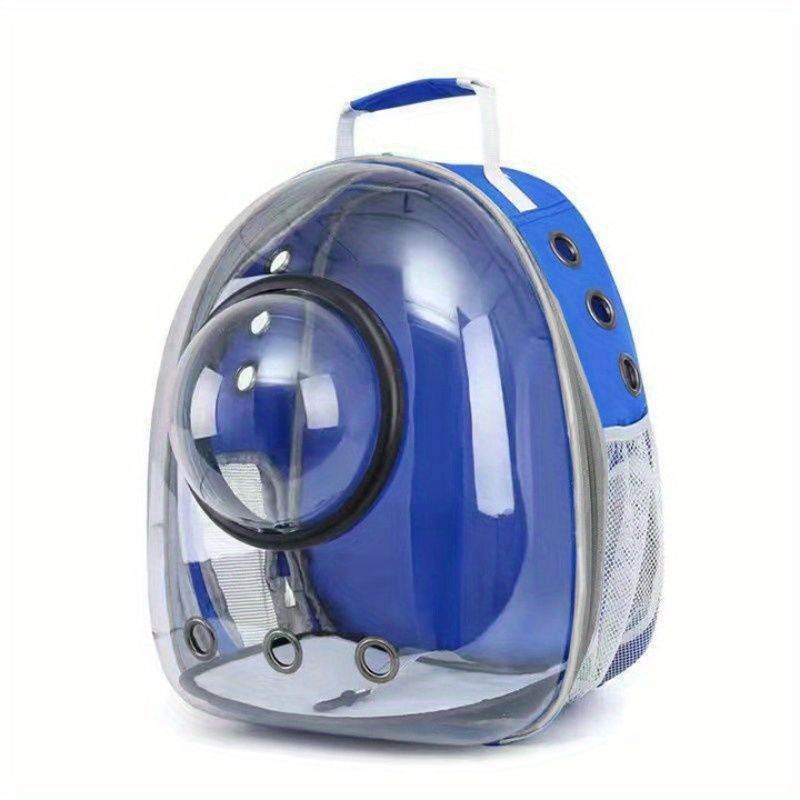 Purrfect Pet Kingdom Cat Bubble Backpack Carrier Blue Purrfect Pet Kingdom