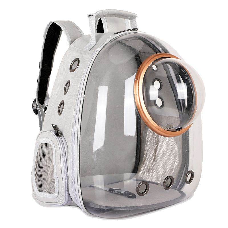 Purrfect Pet Kingdom Cat Bubble Backpack Carrier Grey Purrfect Pet Kingdom