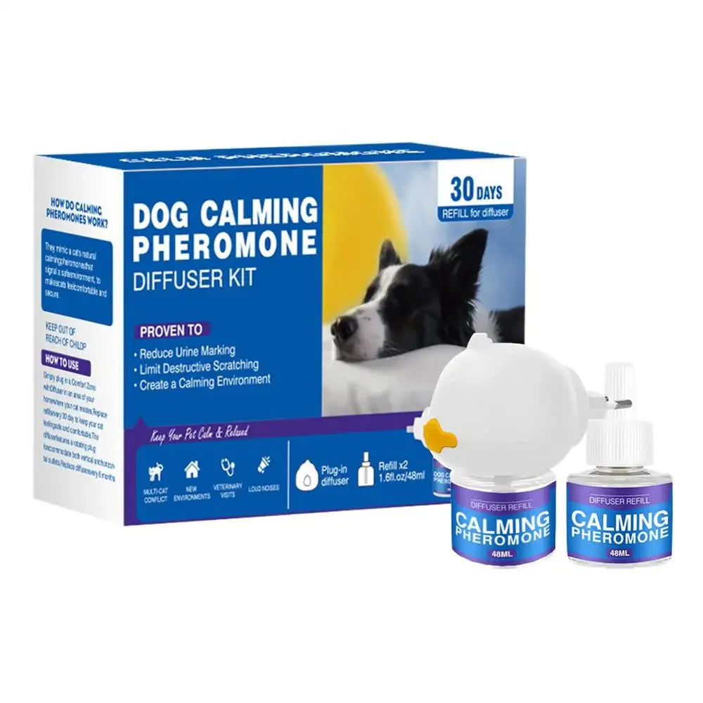 Purrfect Pet Kingdom cat calming pheromone plug-in diffuser kit for reducing anxiety in cats