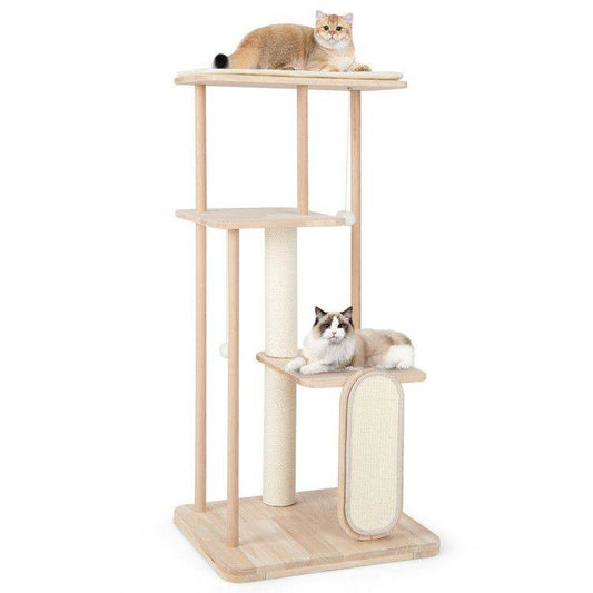 Purrfect Pet Kingdom Cat Climbing Furniture for Large Cats 🚀 Beige Purrfect Pet Kingdom