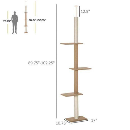 Purrfect Pet Kingdom Cat Climbing Furniture Tower Purrfect Pet Kingdom