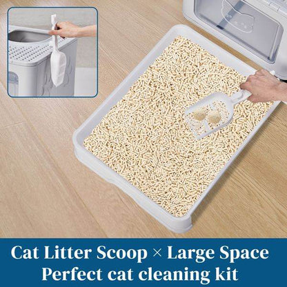 Purrfect Pet Kingdom Cat Litter Box with Lid and Cover Purrfect Pet Kingdom