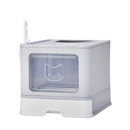 Purrfect Pet Kingdom Cat Litter Box with Lid and Cover Purrfect Pet Kingdom