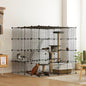 Purrfect Pet Kingdom Cat Play Tunnel and Cage as picture Purrfect Pet Kingdom