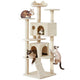 MJ's Pet Closet cat scratching post furniture with multiple levels for cats to climb and play