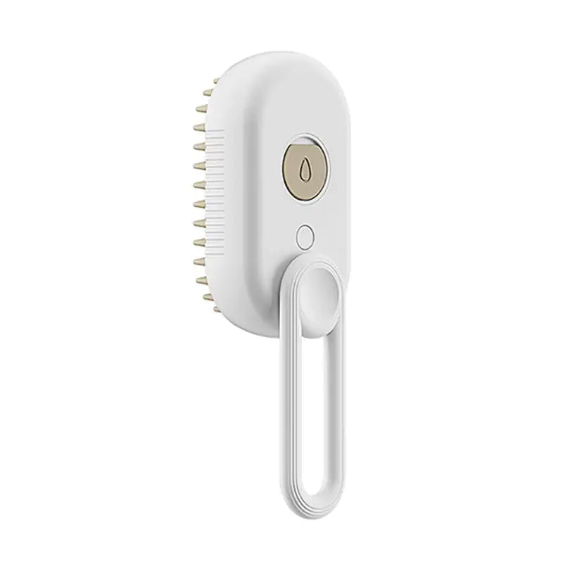 Mimarta Cat Steam Brush for Hair Removal with Easy-Grip Handle and Soft Bristles