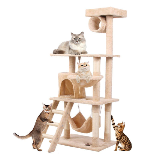 Purrfect Pet Kingdom Cat Tower for Large Cats – Multi-Level 🚀 Purrfect Pet Kingdom