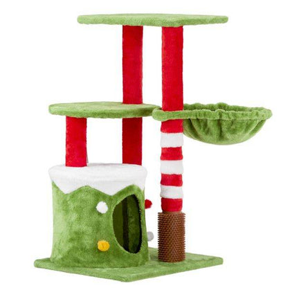 Purrfect Pet Kingdom Cat Tower with Hammock and Condo Purrfect Pet Kingdom