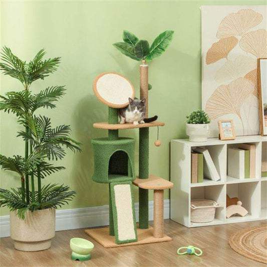 Purrfect Pet Kingdom Cat Tower with Scratching Posts as picture Purrfect Pet Kingdom