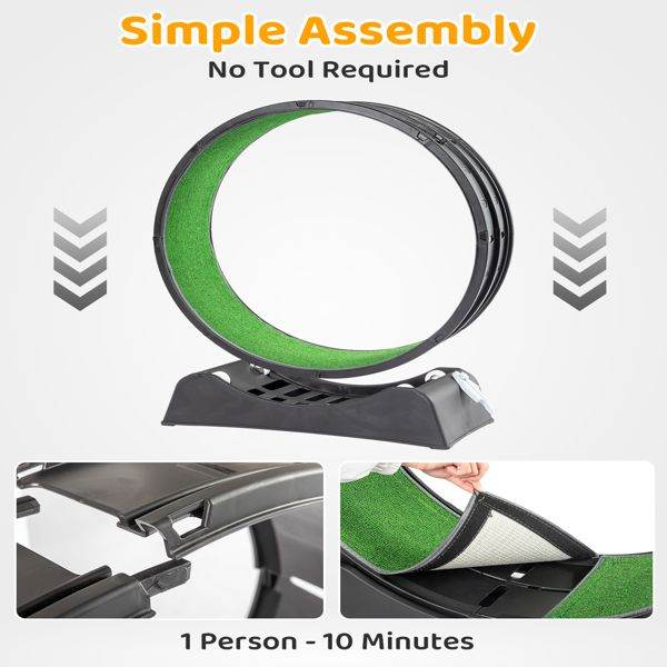Purrfect Pet Kingdom Cat Treadmill Wheel for Active Cats Purrfect Pet Kingdom
