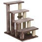 Purrfect Pet Kingdom Cat Tree for Indoor Cats - Plush Steps as picture Purrfect Pet Kingdom