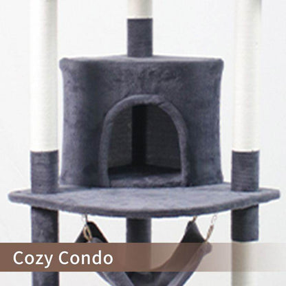 Purrfect Pet Kingdom Cat Climbing Furniture for Large Cats Purrfect Pet Kingdom