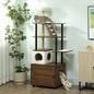 Purrfect Pet Kingdom Cat Tree with Condo & Shelves as picture Purrfect Pet Kingdom