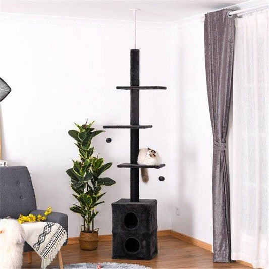 Purrfect Pet Kingdom Cat Tree with Scratching Post as picture Purrfect Pet Kingdom