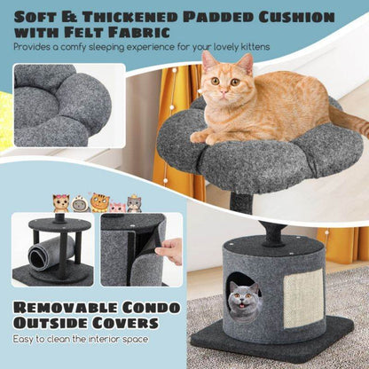 Purrfect Pet Kingdom Cat Tree with Sisal Posts & Cozy Perches 🚀 Purrfect Pet Kingdom
