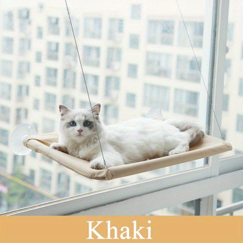 Purrfect Pet Kingdom Cat Window Bed for Large Cats - Black Purrfect Pet Kingdom