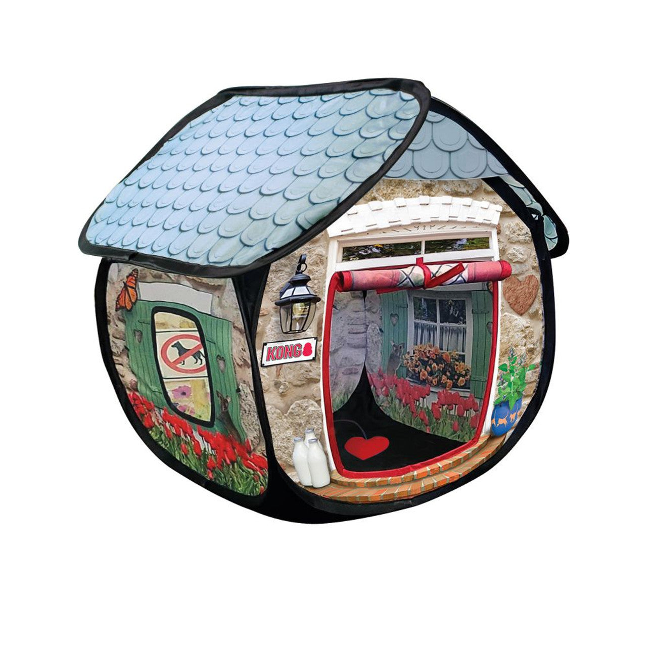 Purrfect Pet Kingdom Cat Play Spaces Bungalow Indoor Cat House