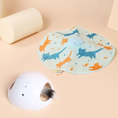 Cat Toy Cat Teaser Self-Hi Turntable Electric Toy