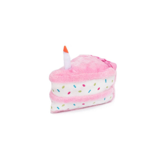 Birthday Cake Dog Toy - Pink