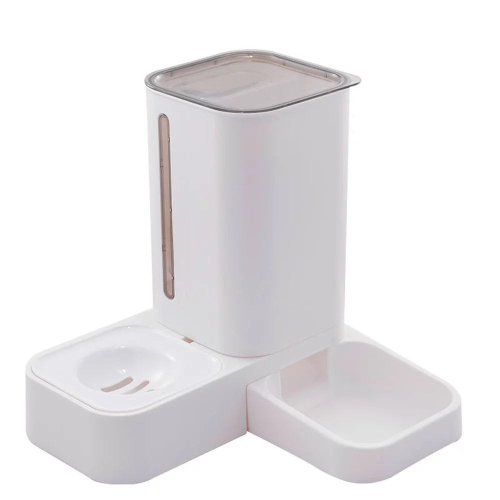 Automatic Auto Pet Feeder 2 In 1 Gravity Food Water Dispenser Chinese Made 🥣
