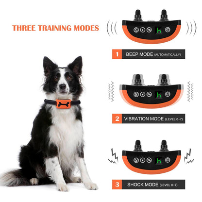 Professional Automatic Dog Training Collar with Safety Modes