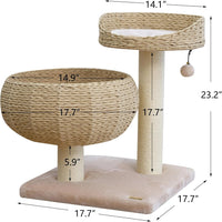 PetPals Cozy Cat Tree – Eco-Friendly, Stylish & Fun for Your