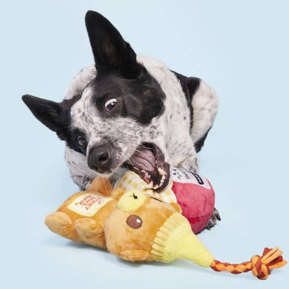 That's My Jam, Honey Plush Dog Toy Set - 2 Pk