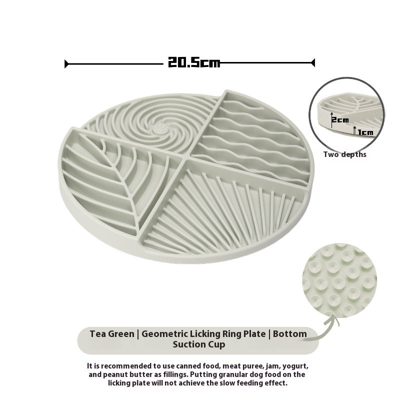Dog Licking Slow Food Mat Silicone Toy