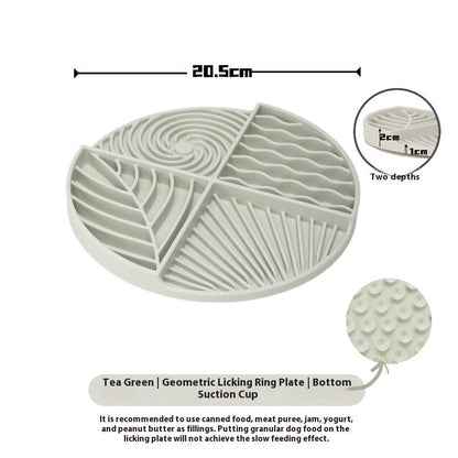 Dog Licking Slow Food Mat Silicone Toy