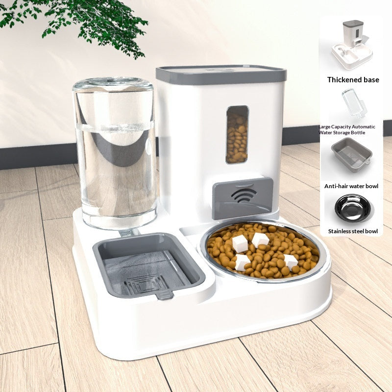Elevated Pet Feeding and Drinking Station Bowl for Cats Dogs