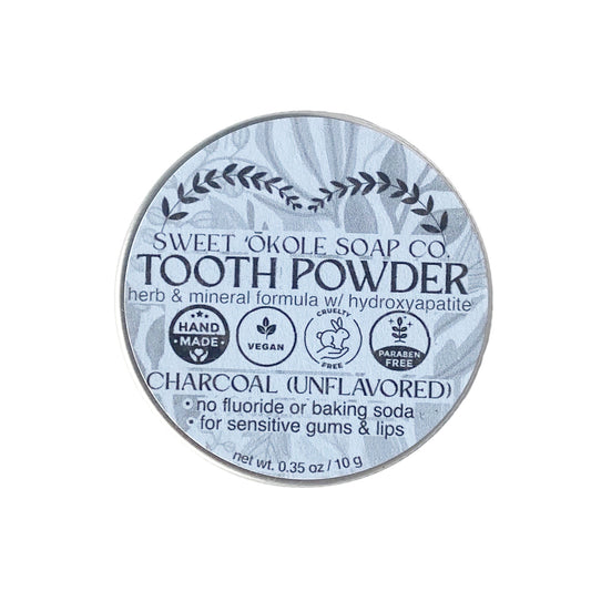 Pet Tooth Powder - Unflavored Charcoal & 5% Hydroxyapatite