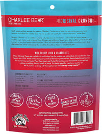 Charlee Bear Original Crunch Turkey Liver & Cranberry Dog Treats (16oz)