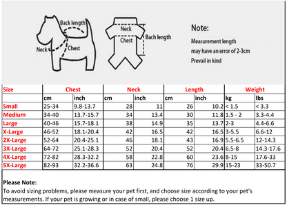 Dog Raincoat Waterproof The Dog Face Design ☔