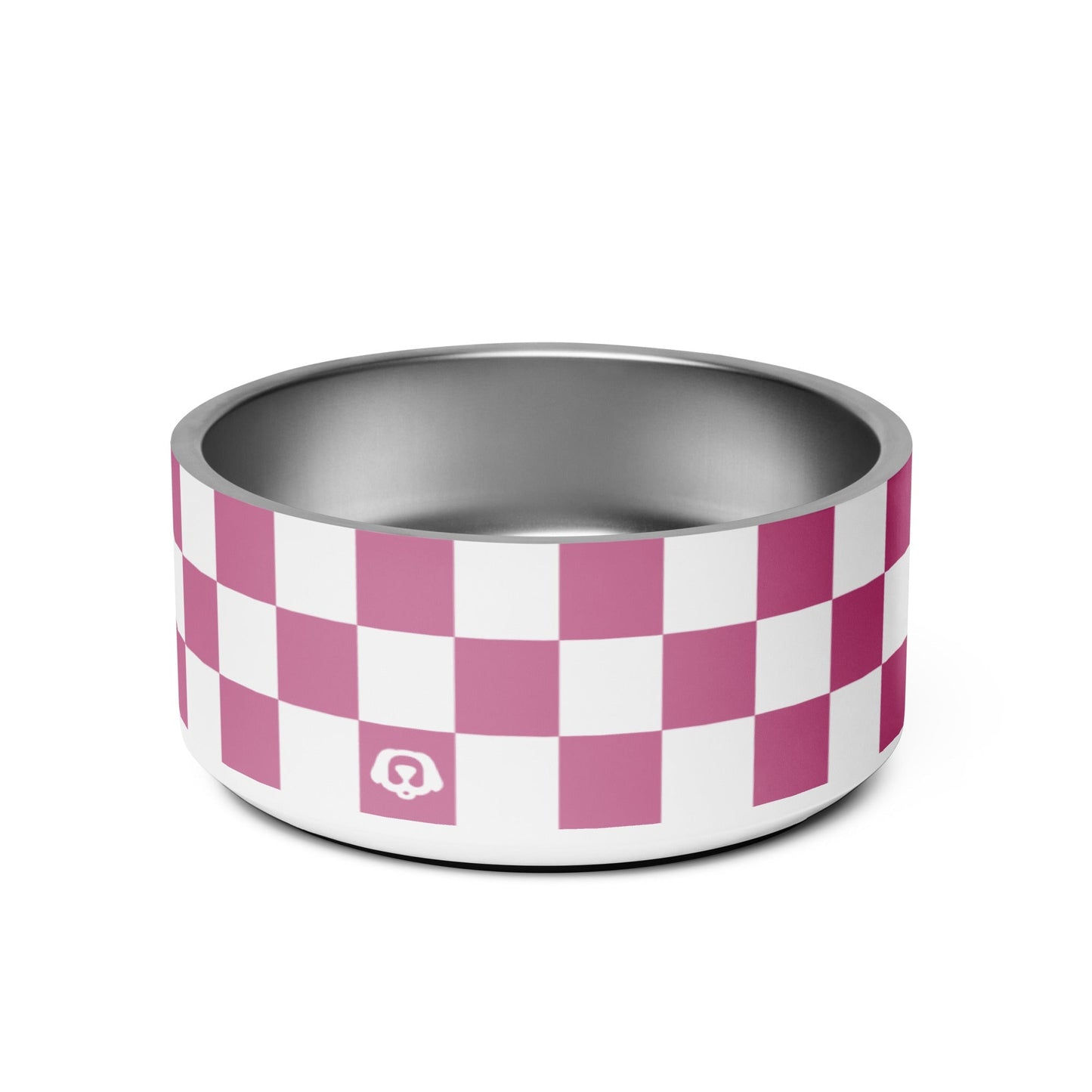Checker Razzberry 32oz Dog Bowl - Dog Bowls & Feeders - Wuforia - Default Title - 4191750_16786