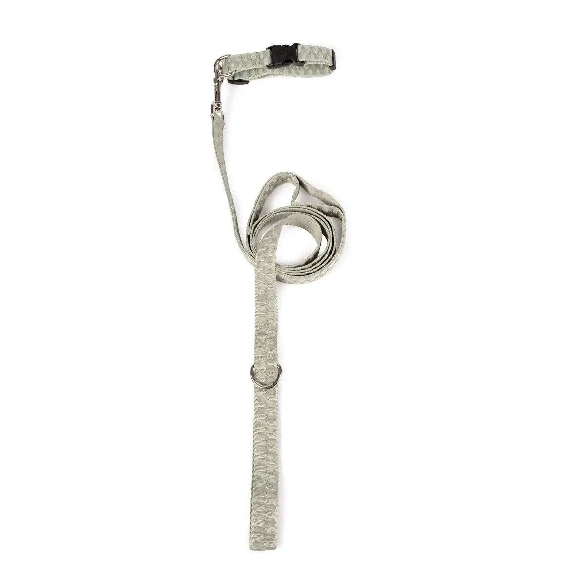 Checkered wave dog leash by K9 Outdoors in stylish design for trendy pets