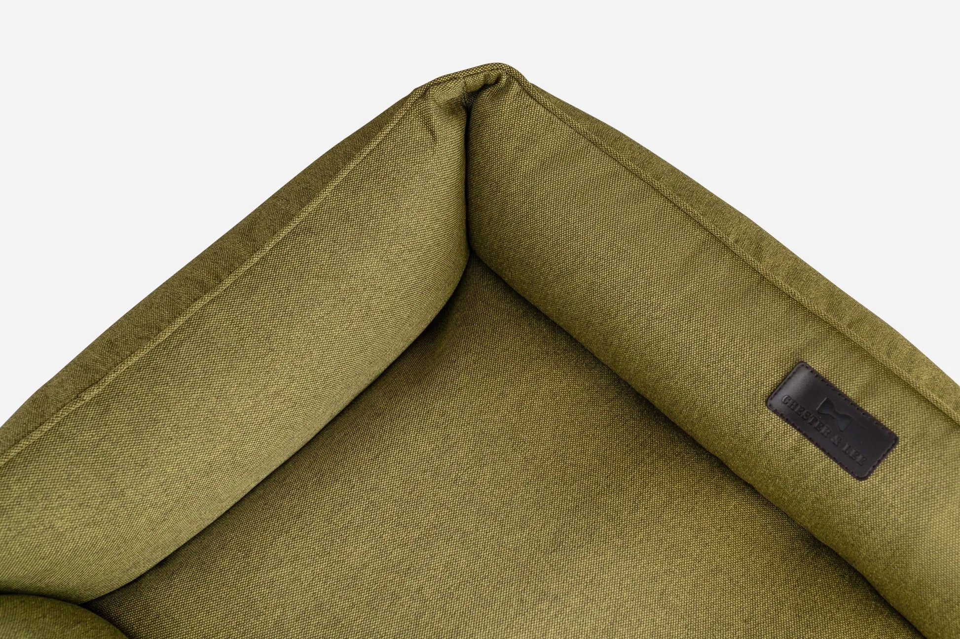 Chester & Lee - Chester & Lee | Cotton Sleeper Dog Bed Olive