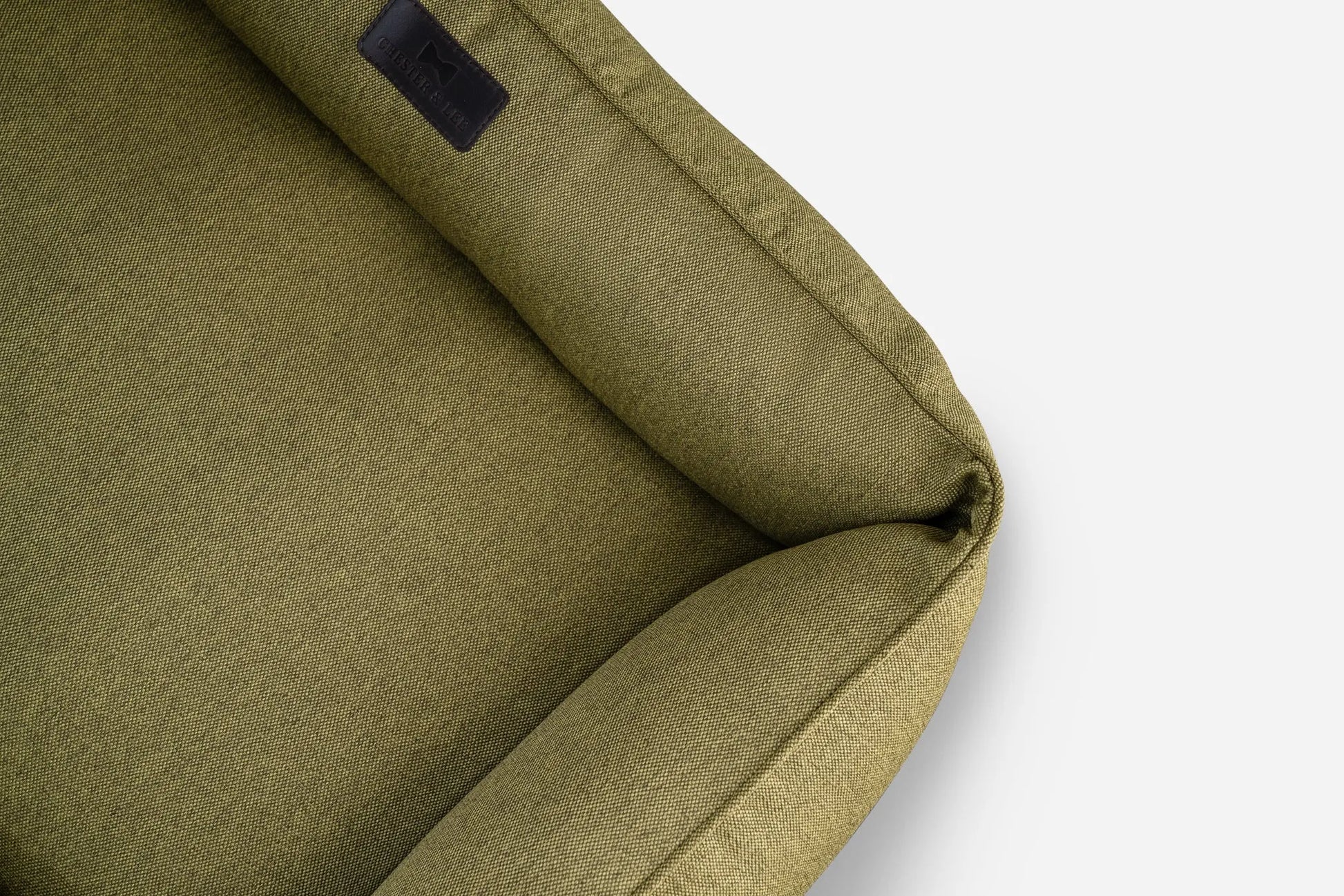 Chester & Lee - Chester & Lee | Cotton Sleeper Dog Bed Olive