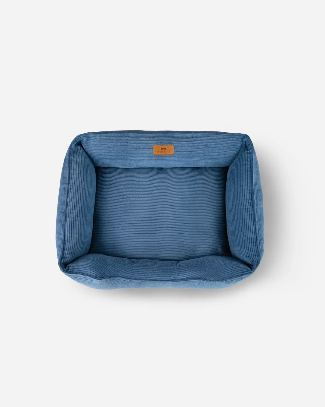 Chester & Lee - Chester & Lee | Fancy Corduroy Sleeper Dog Bed Blue