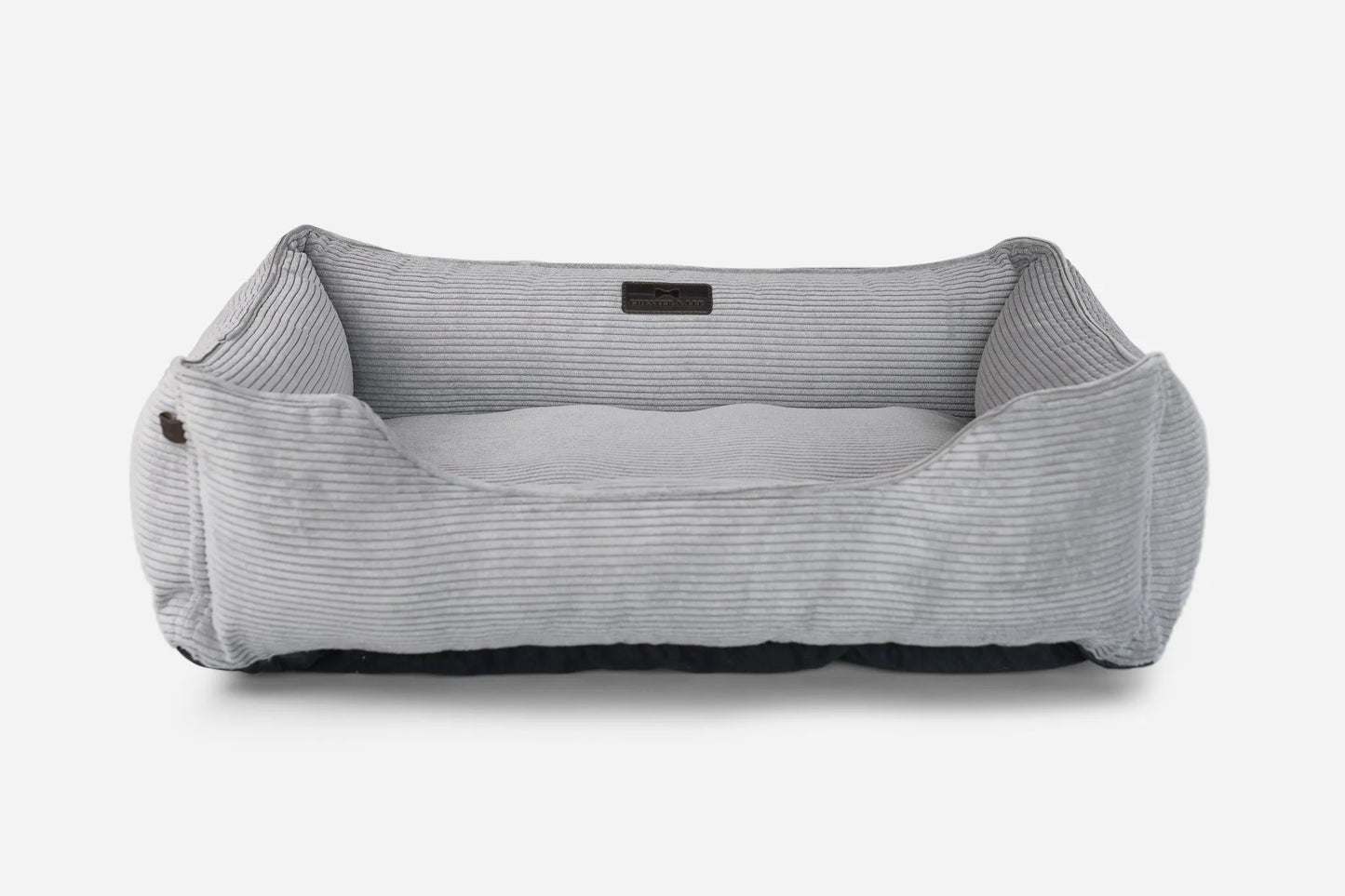 Chester & Lee - Chester & Lee | Fancy Corduroy Sleeper Dog Bed Gray