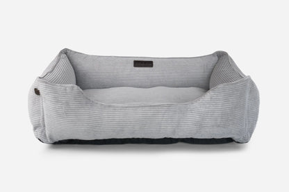 Chester & Lee - Chester & Lee | Fancy Corduroy Sleeper Dog Bed Gray