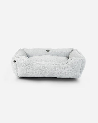 Chester & Lee - Chester & Lee | Furry Sleeper Dog Bed Gray