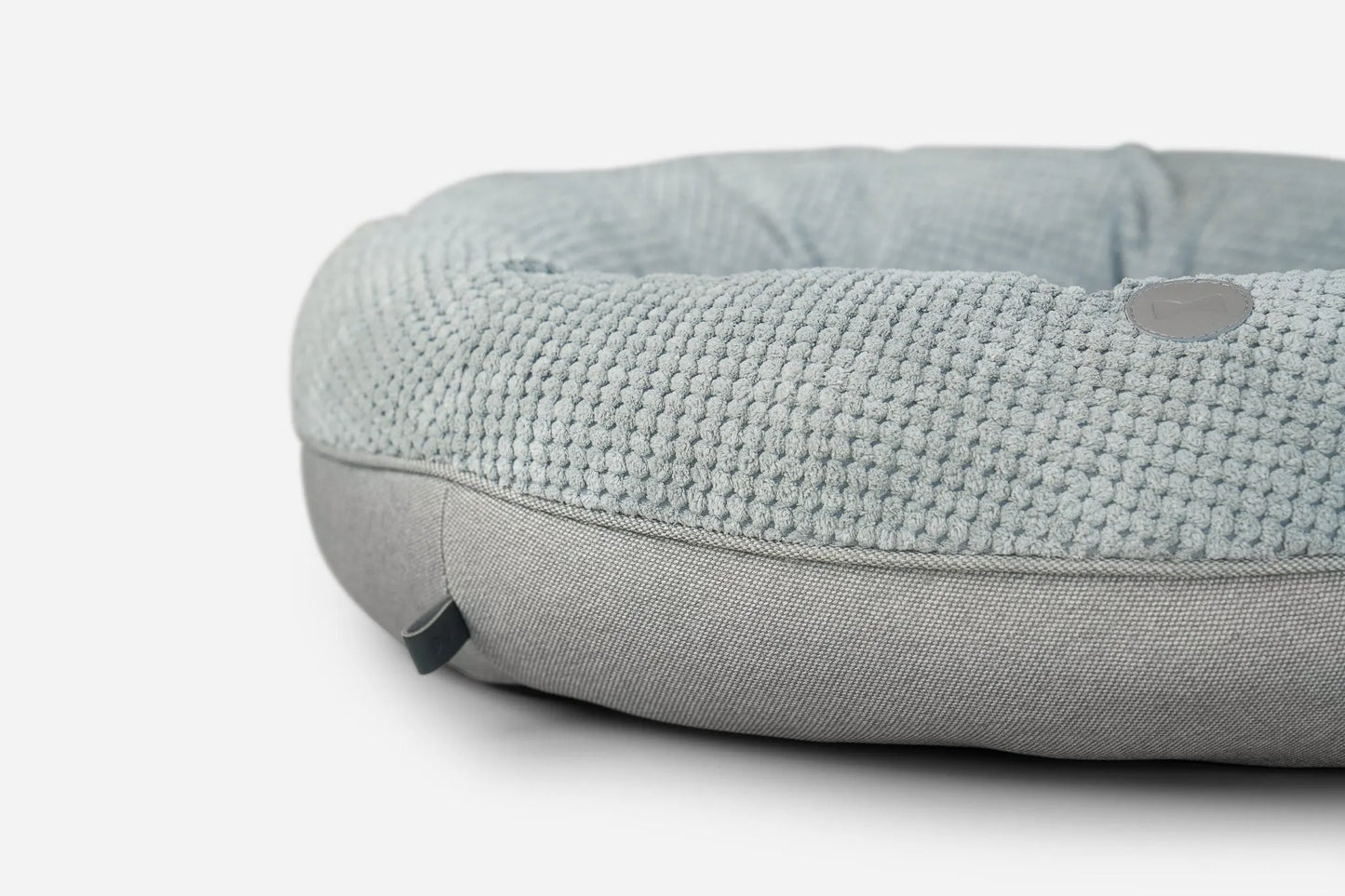 Chester & Lee - Chester & Lee | Moonlight Gray Donut Dog Bed - Dog Beds