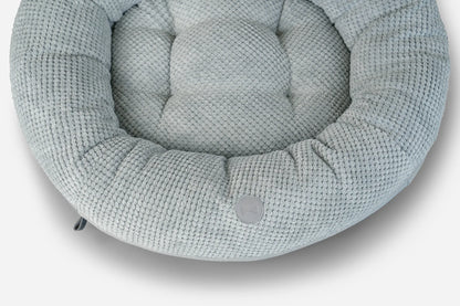 Chester & Lee - Chester & Lee | Moonlight Gray Donut Dog Bed - Dog Beds