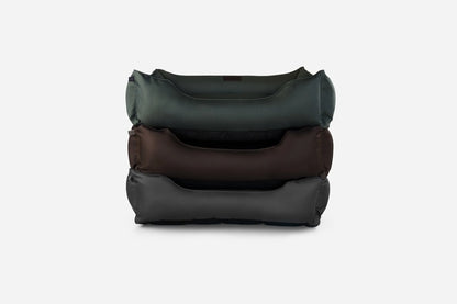 Gray Chester & Lee Waterproof Sleeper Dog Bed in medium size, perfect for luxury comfort for dogs and cats.