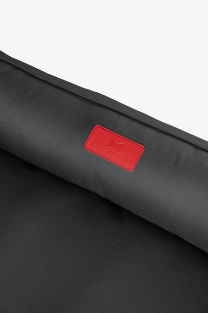 Gray Chester & Lee Waterproof Sleeper Dog Bed in medium size, perfect for luxury comfort for dogs and cats.