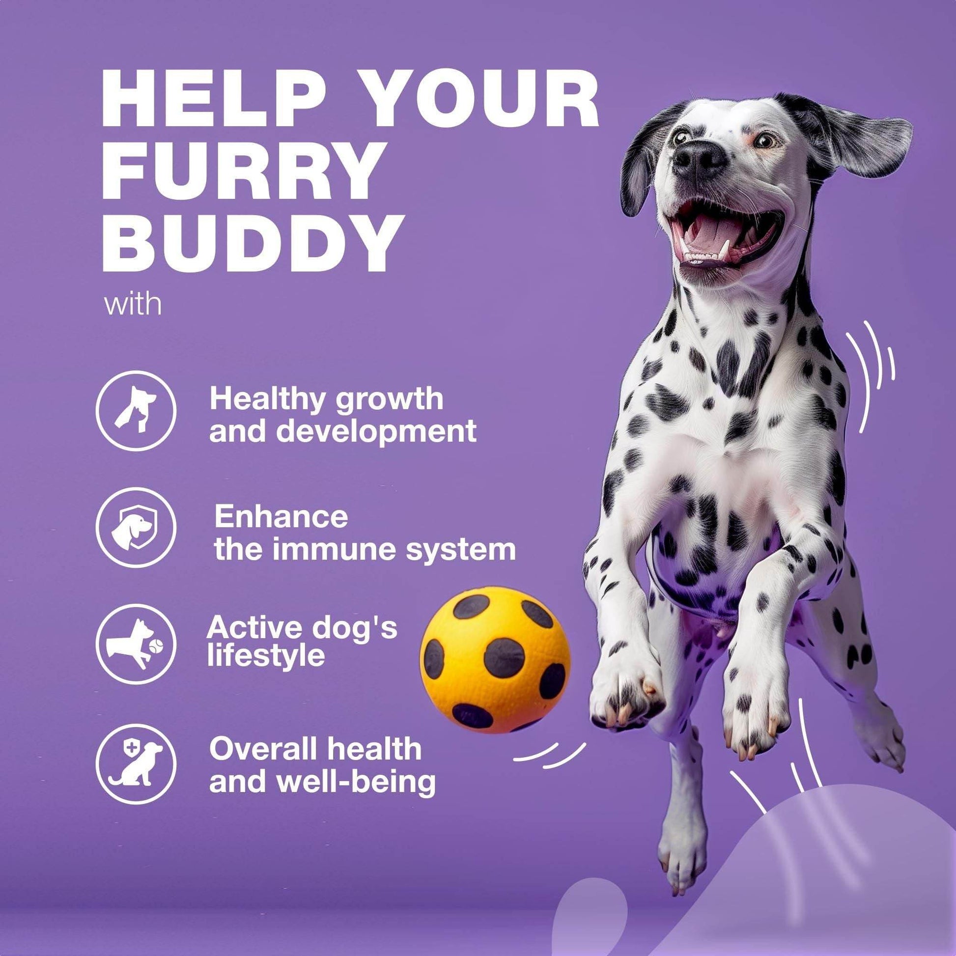 Purrfect Pet Kingdom Multivitamin Chews for Dogs - 180 Soft Chews Purrfect Pet Kingdom
