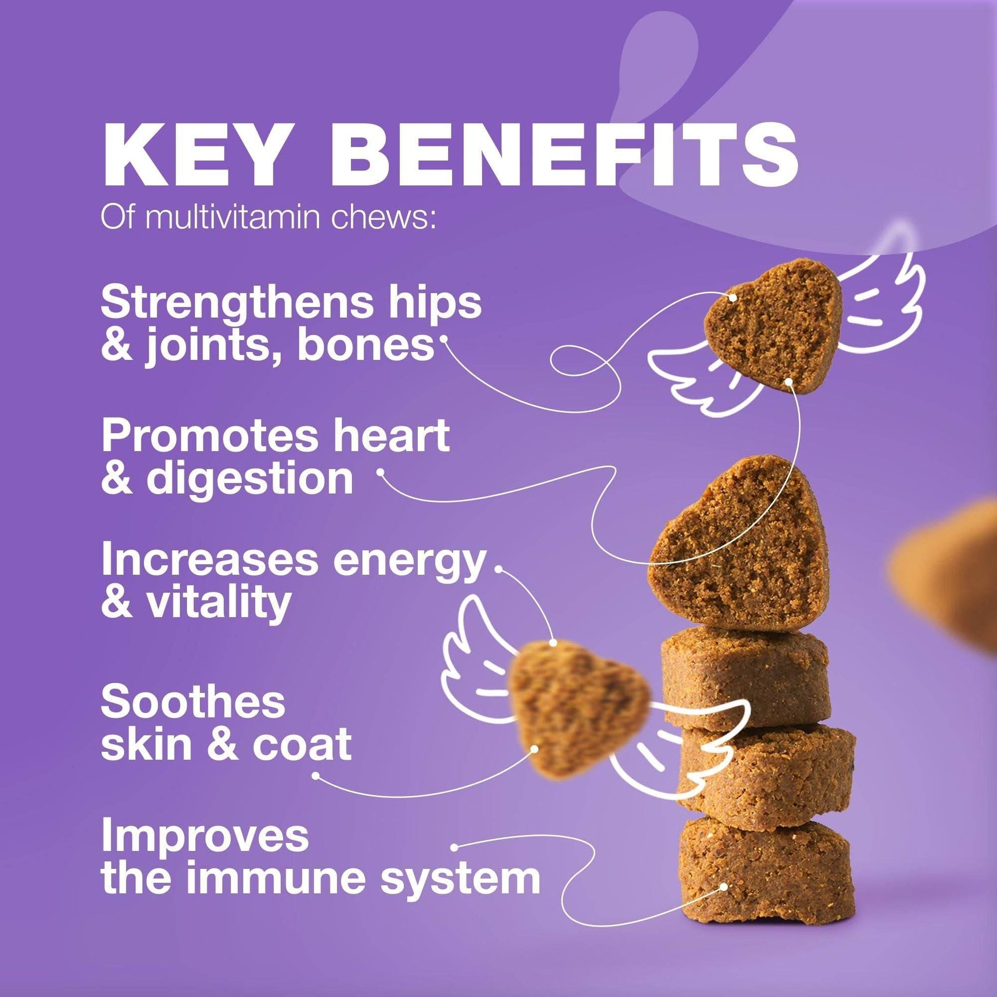 Purrfect Pet Kingdom Multivitamin Chews for Dogs - 180 Soft Chews Purrfect Pet Kingdom