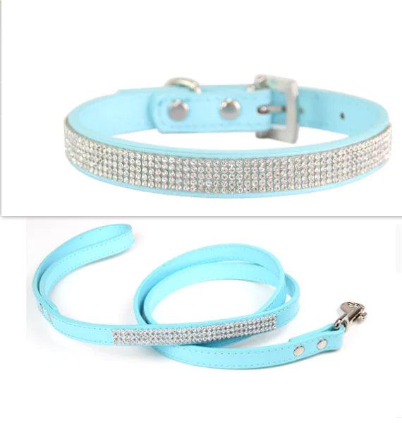 Chic Pet Walk Set Collar & Leash 🐕 - Purrfect Pet Kingdom