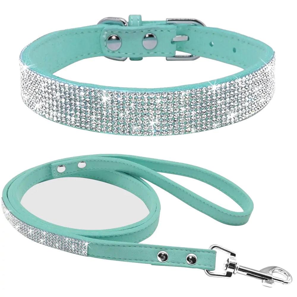Chic Pet Walk Set Collar & Leash 🐕 - Purrfect Pet Kingdom